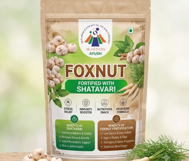 Makhana Meets Ayurveda: Unlocking the Health Benefits of Shatavari Foxnut.