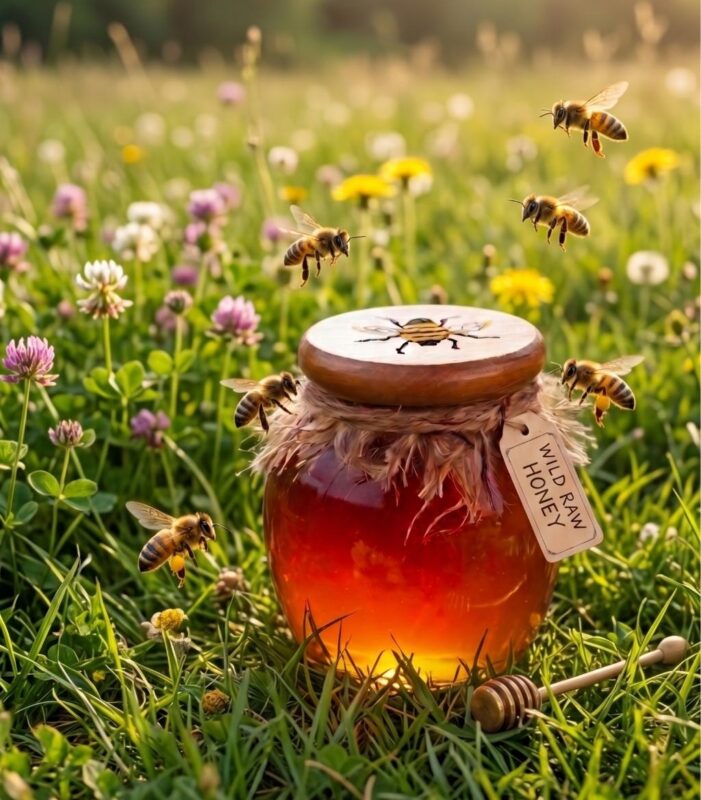 Wild Raw Honey