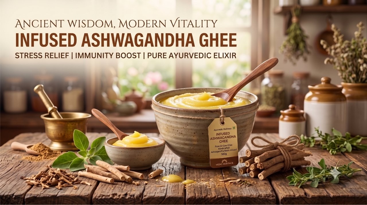 The Golden Elixir: Elevate Your Wellness with Ashwagandha Infused Ghee
