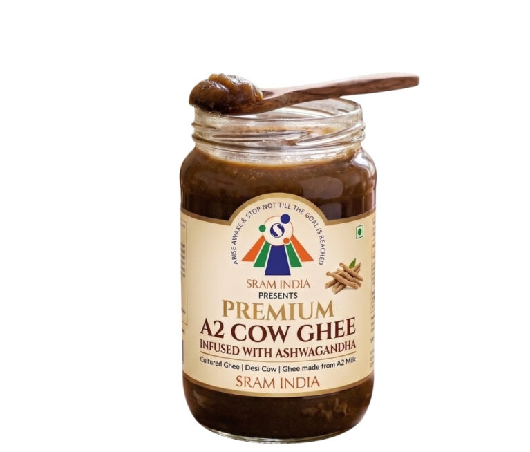 The Golden Elixir: Elevate Your Wellness with Ashwagandha Infused A2 Ghee