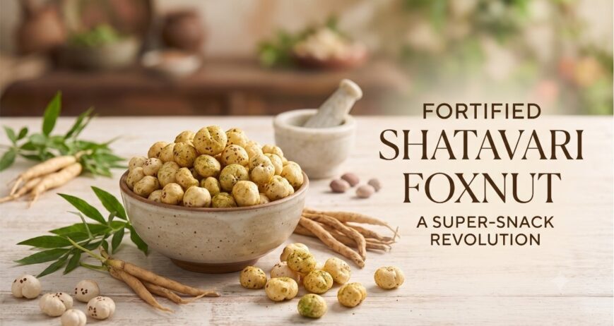 Makhana Meets Ayurveda: Unlocking the Health Benefits of Shatavari Foxnut.
