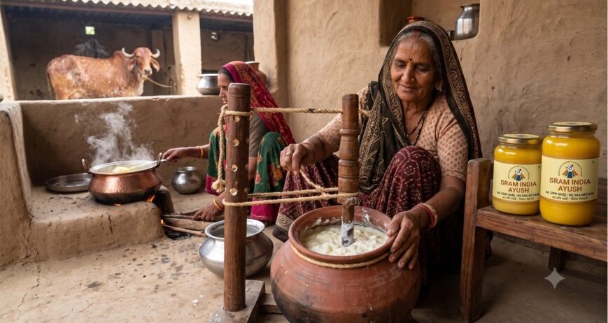 Nourish Your Doshas: The Ancient Magic of Bilona A2 Ghee
