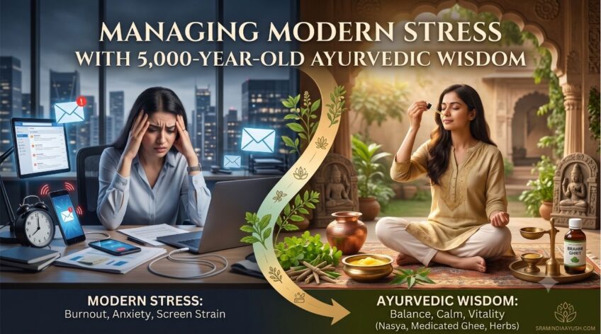 Managing Modern Stress with 5,000-Year-Old Ayurvedic Wisdom
