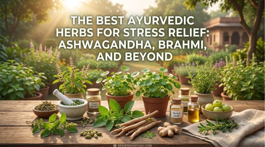 The Best Ayurvedic Herbs for Stress Relief: Ashwagandha, Brahmi, and Beyond