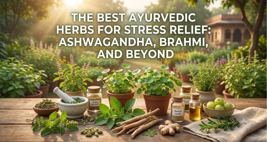 The Best Ayurvedic Herbs for Stress Relief: Ashwagandha, Brahmi, and Beyond