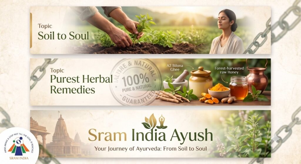 From Soil to Soul: The Journey of Sram India Ayush’s Purest Herbal Remedies