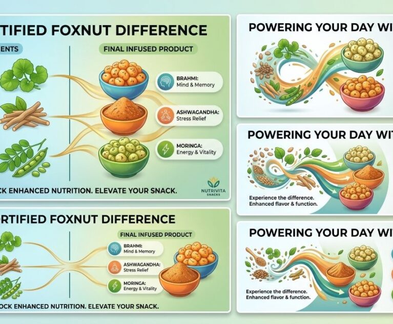Healthy Snacking Redefined: The Magic of Fortified Foxnuts (Makhana)