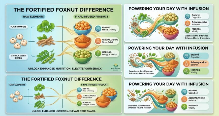 Healthy Snacking Redefined: The Magic of Fortified Foxnuts (Makhana)